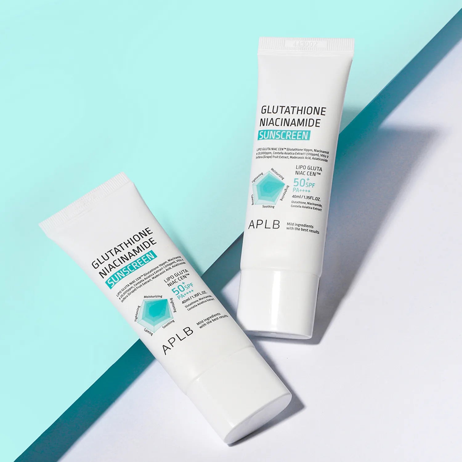 APLB – Glutathione Niacinamide Sunscreen SPF50+ PA++++ (40 ml)