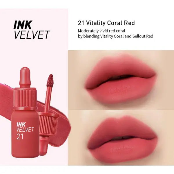Peripera Ink Velvet Tintas – Tonos Rosas