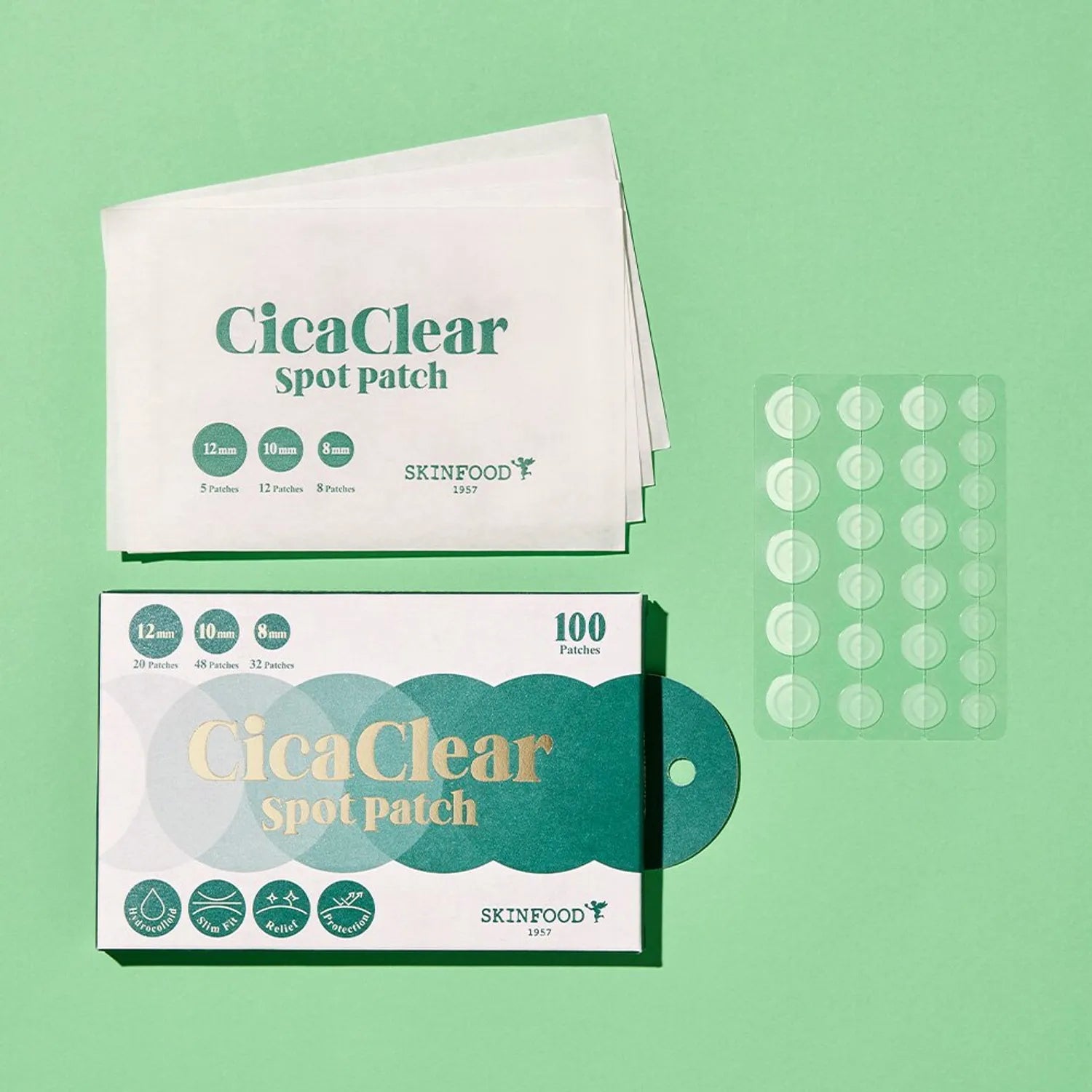 Skinfood – Cica Clear Spot Patch (110 Patches)