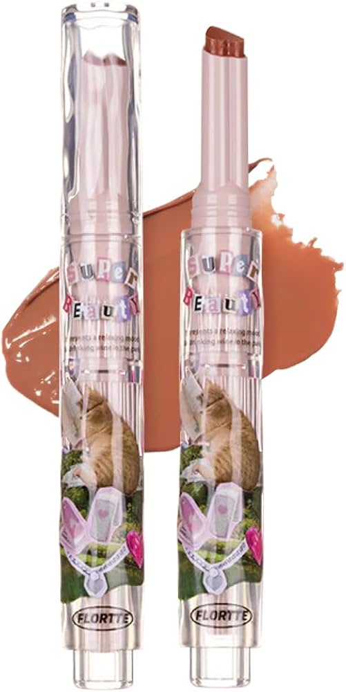 Flortte Heart-shaped Lipstick – #02 So Muddy – 1.5 g