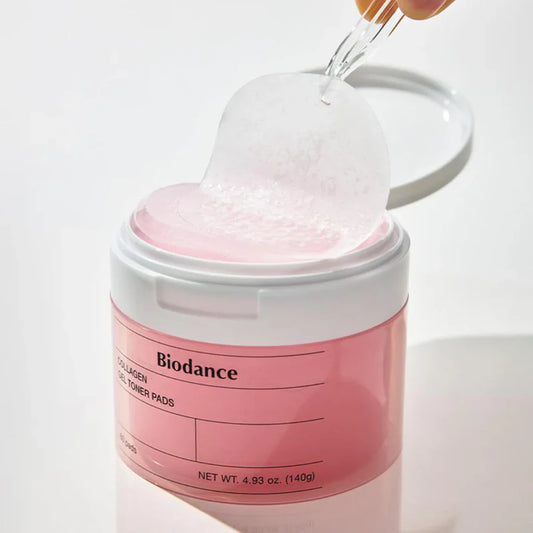 Biodance Collagen Gel Toner Pads 140ml (70 pads) | Discos Coreanos Hidratantes con Colágeno