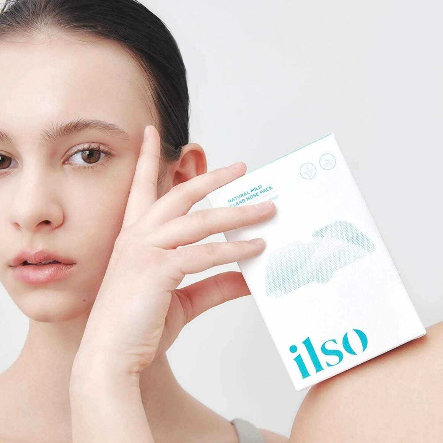 Ilso Natural Mild Clear Nose Pack – 5 sets (2 pasos + 10 hisopos)