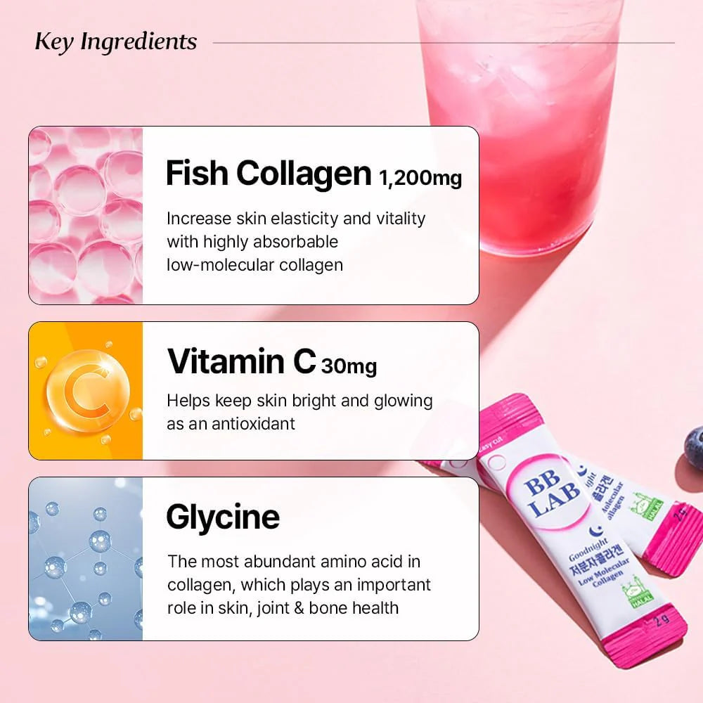 BB LAB Goodnight Low Molecular Collagen – 30 sticks