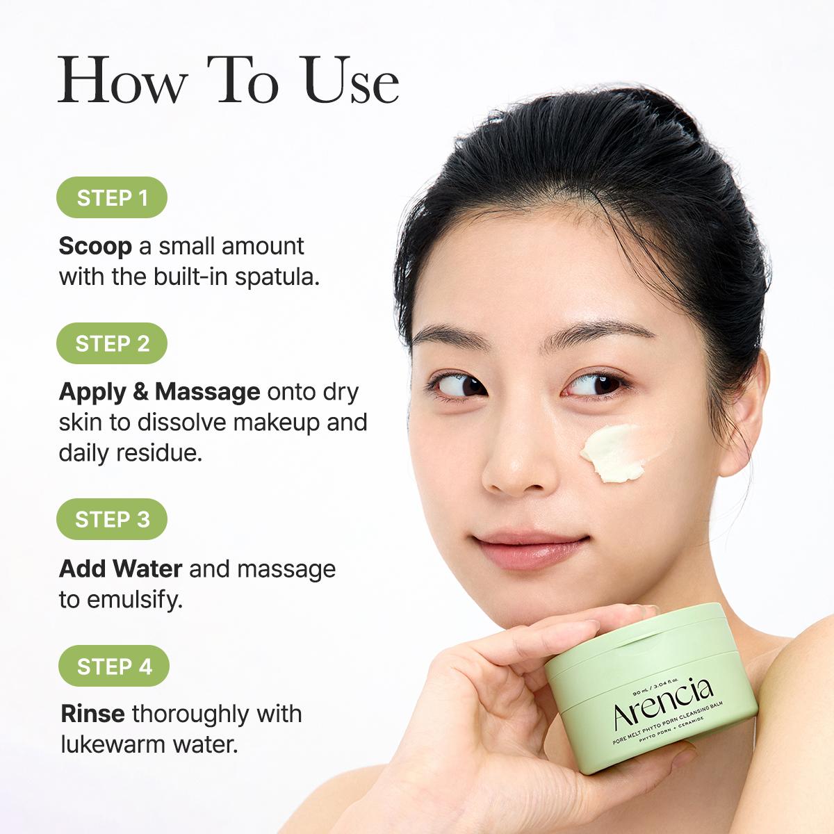 Arencia Pore Melt Phyto PDRN Cleansing Balm (90ml)