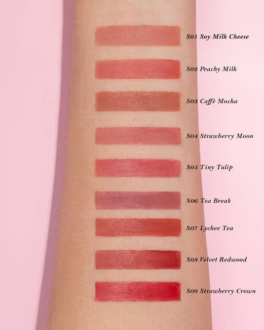 Flower Knows – Strawberry Rococo Series Cloud Lip Cream [S07 Lychee Tea]