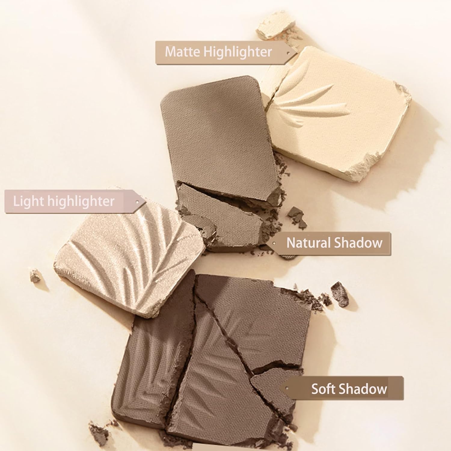 Judydoll Highlight & Contour Palette (4 tonos) – 01 & 02