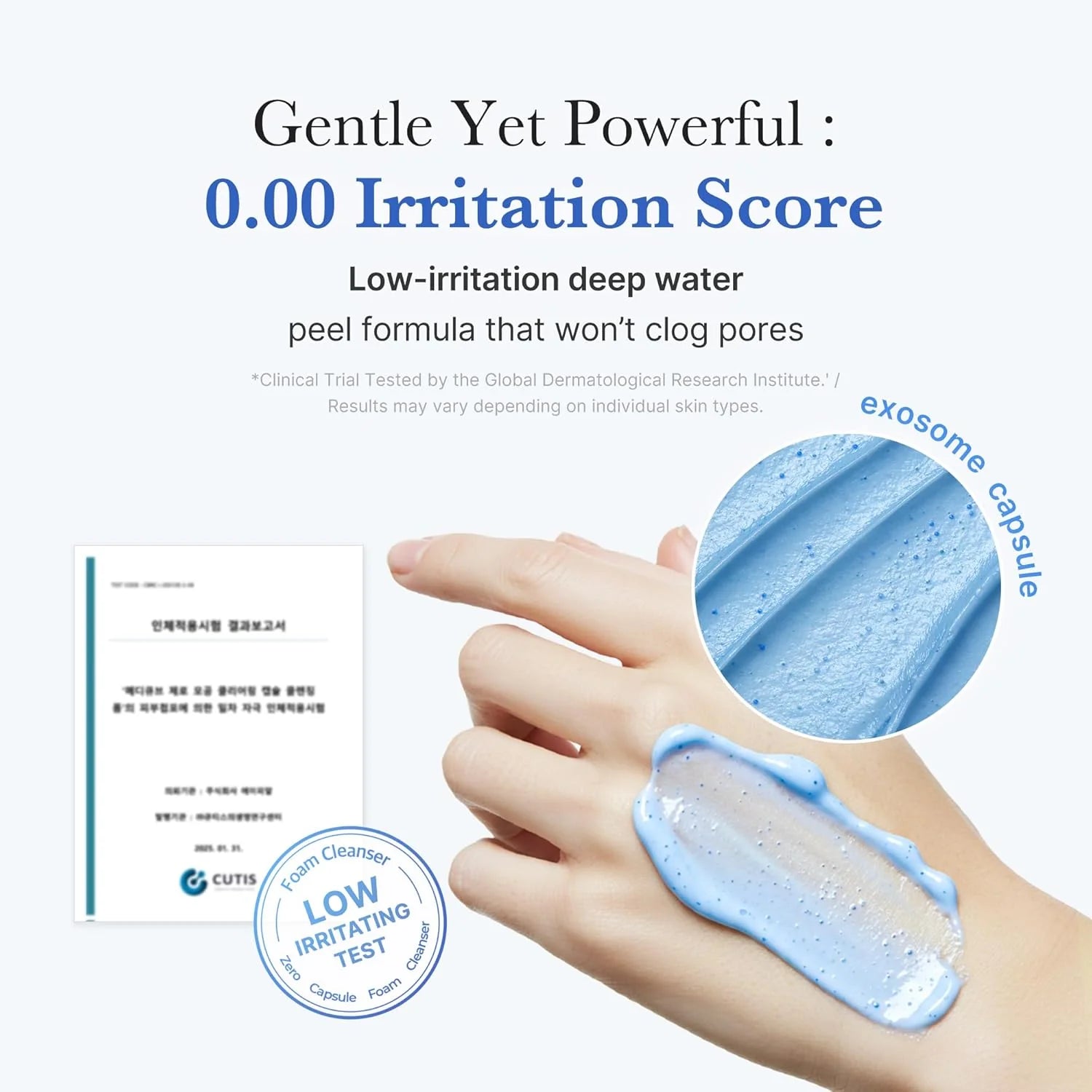 Medicube Zero Pore SA Clear Capsule Cleansing Foam (120g)