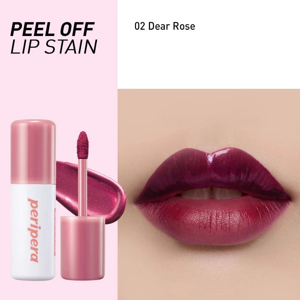 Peripera Ink Peel Off Lip Stain — 02 Dear Rose (4g)