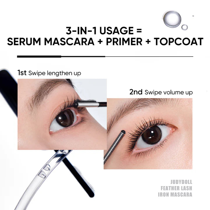 Judydoll - Dual Wing Serum Mascara (Black)