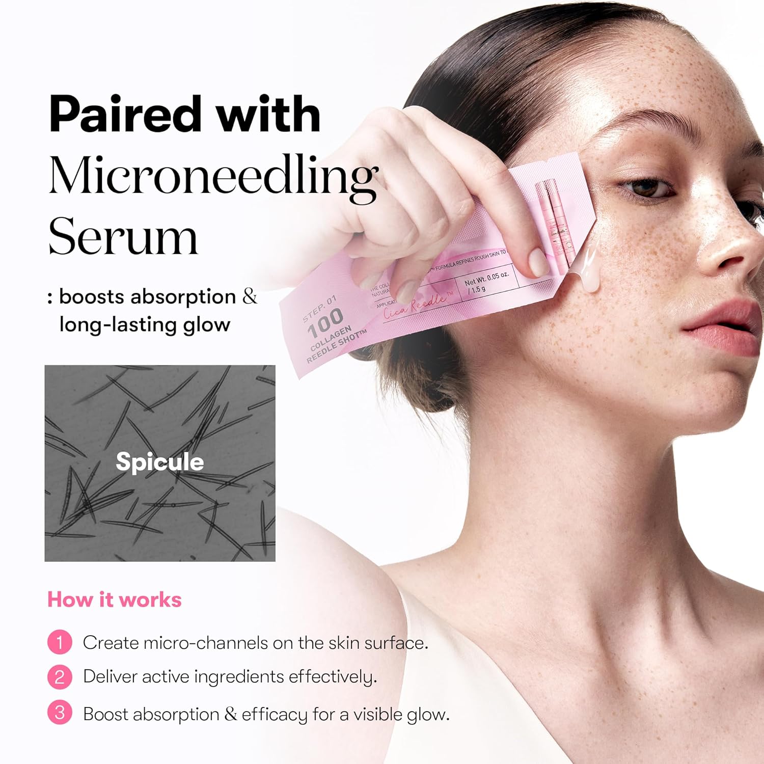 VT – Collagen Reedle Shot 100 2 Step Hydrogel Mask