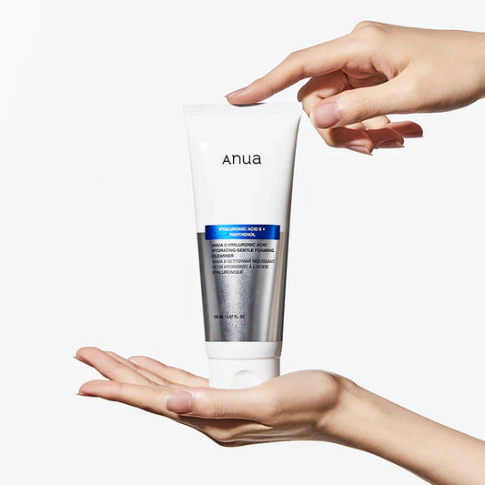 Anua – Hyaluronic Acid 8 + Panthenol Gentle Foaming Cleanser 150 ml