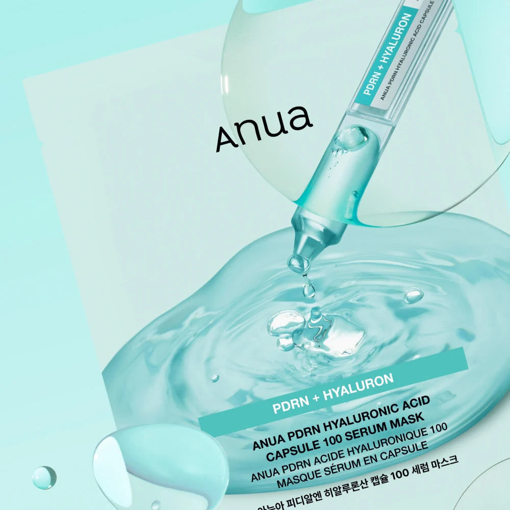 Anua PDRN Hyaluronic Acid Capsule 100 Serum Mask 23 ml