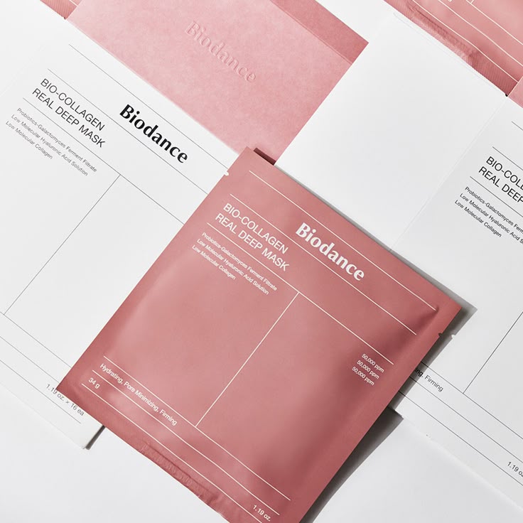 Biodance Collagen Mask – Caja con 4 mascarillas