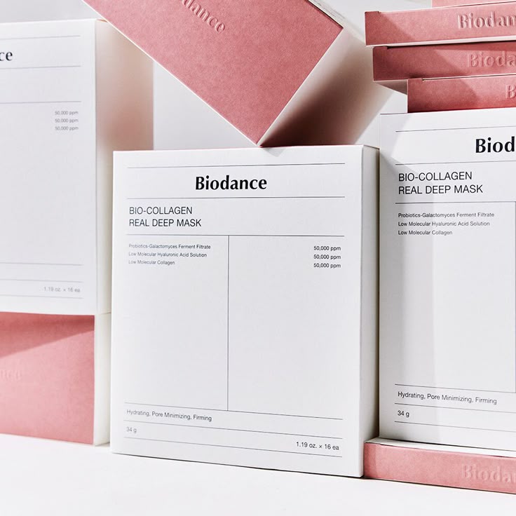 Biodance Collagen Mask – Caja con 4 mascarillas