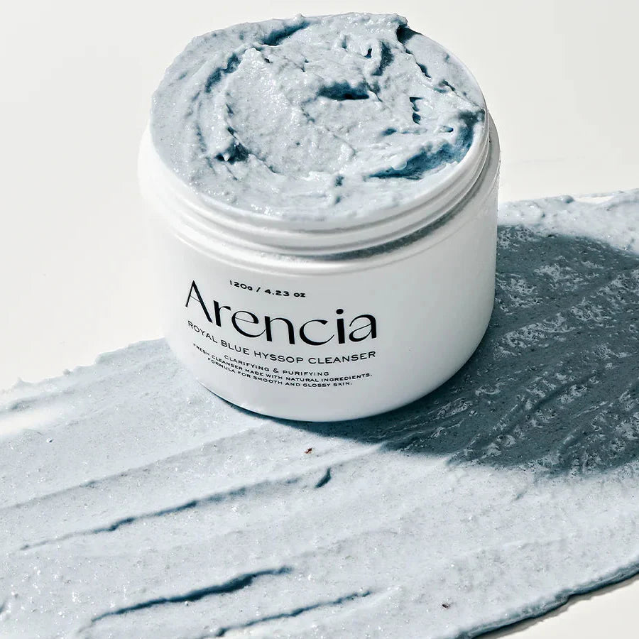 Arencia – Fresh Blue Hyssop Rice Mochi Cleanser 100g