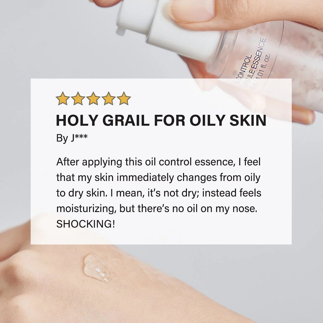 Celimax Oil Control Capsule Essence 30 ml – Controla Brillos y Minimiza Poros