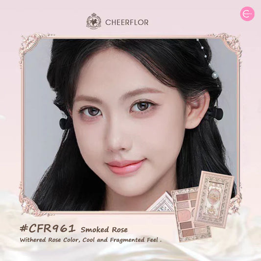 Cheerflor – Love & Romantic Ten-Color Framed Eyeshadow Palette