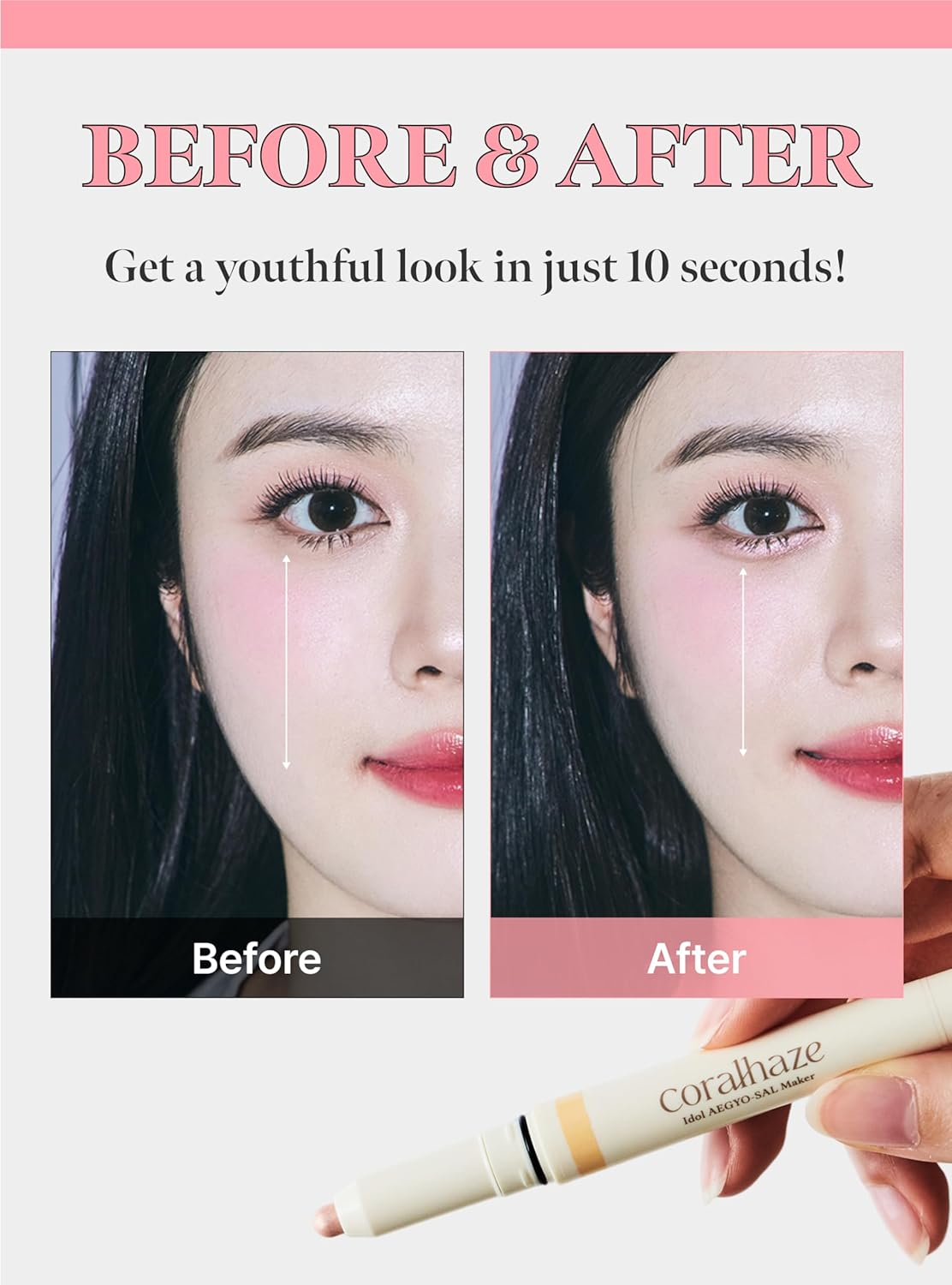Coralhaze Idol Aegyo Sal Maker - 01 Champagne Beige