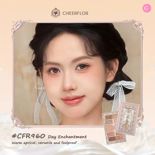 Cheerflor – Love & Romantic Ten-Color Framed Eyeshadow Palette