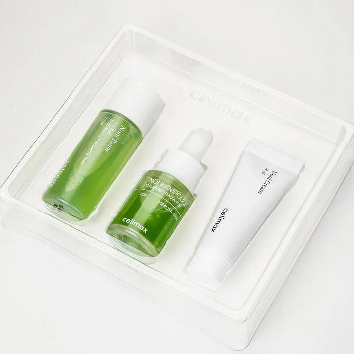 Celimax The Real Noni Starter Kit – Rutina Antioxidante en 3 Pasos (Tamaño Viaje)