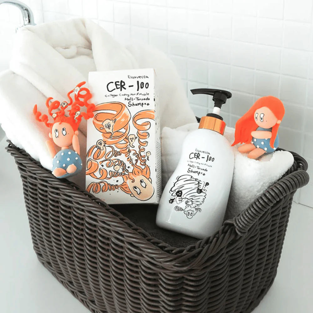 Elizavecca CER-100 Collagen Coating Hair Muscle HELLTORNADO Shampoo