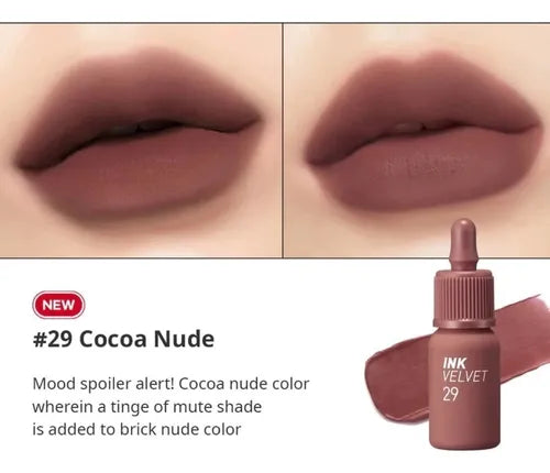 Peripera Ink Velvet – Tonos Nude MLBB