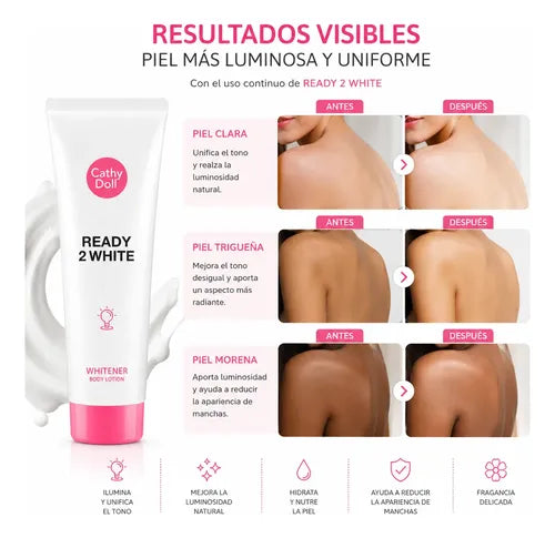 [Cathy Doll] Ready 2 White Whitener Body Lotion (150ml)
