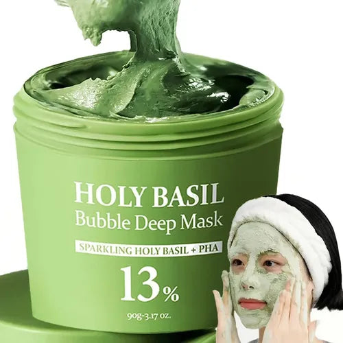 [P.CALM] Holy Basil Bubble Deep Mask (90g)