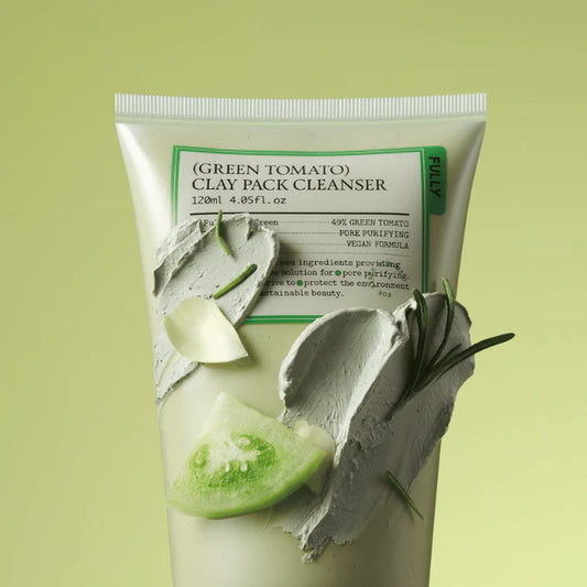 Fully Green Tomato Clay Pack Cleanser – 120 ml