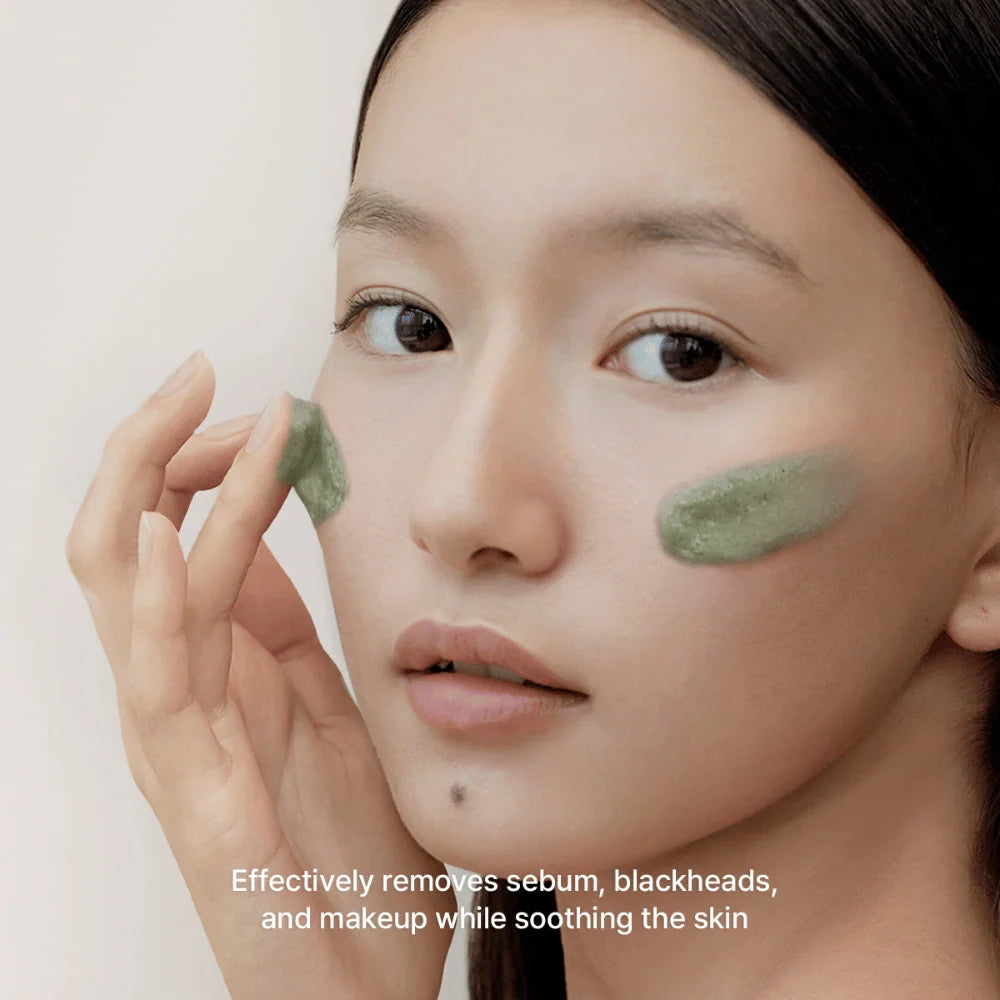 ARENCIA Green Tea + LHA Deep Pore Rice Cake Cleanser (150g)