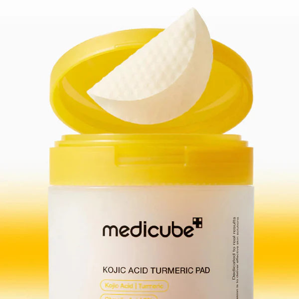 Medicube Kojic Acid Turmeric Vita Brightening Pad (70 unidades)