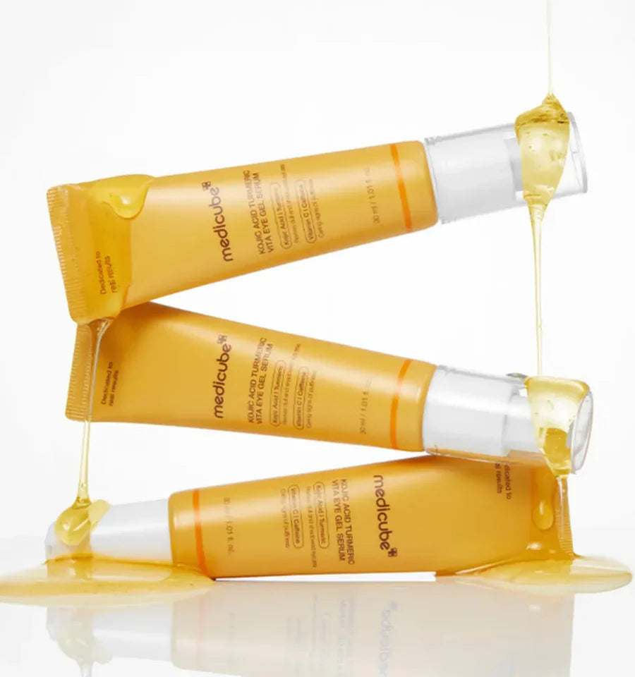Medicube Kojic Acid Turmeric Vita Eye Gel Serum (30ml)