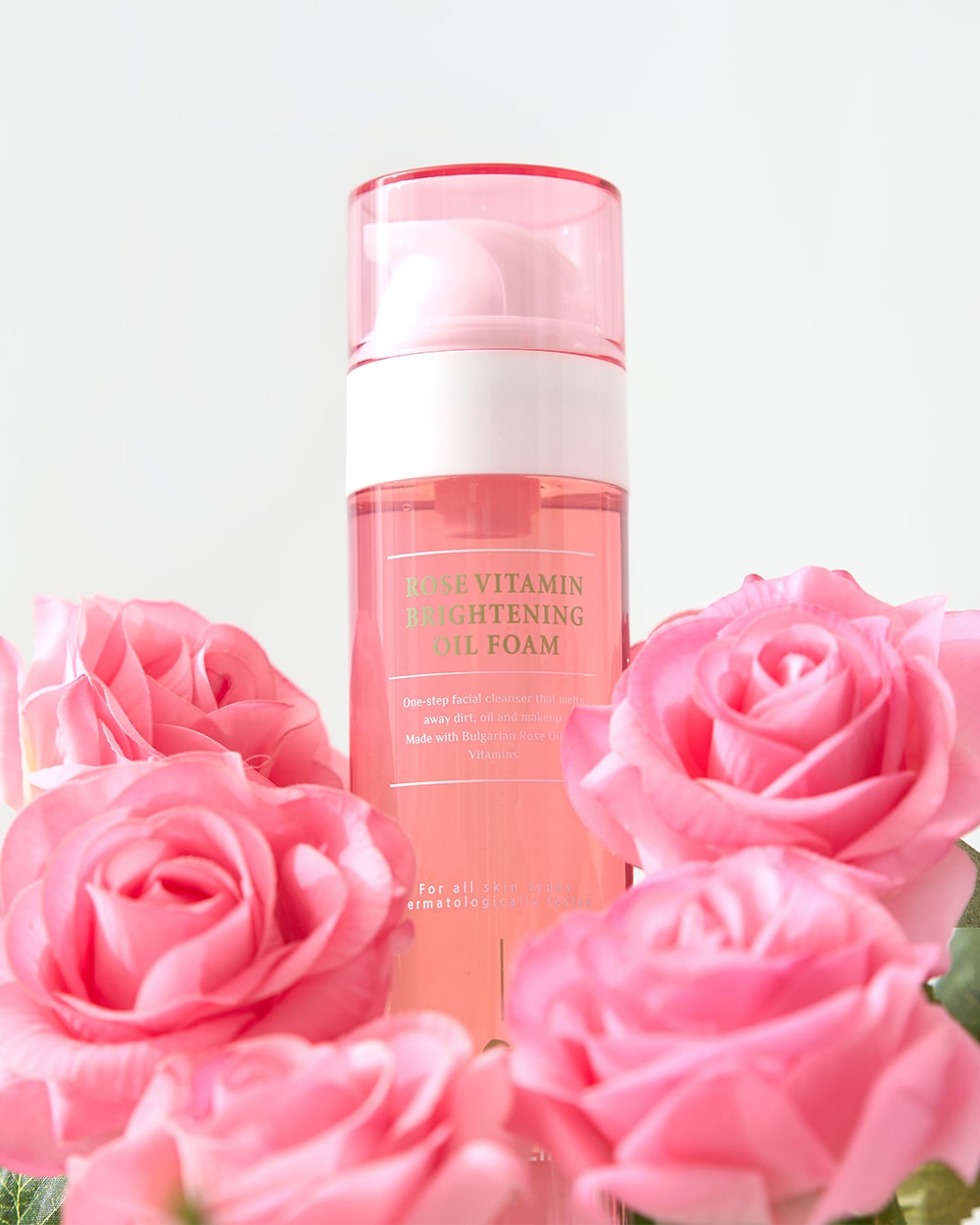 Maxclinic Rose Vitamin Brightening Oil Foam (110g)