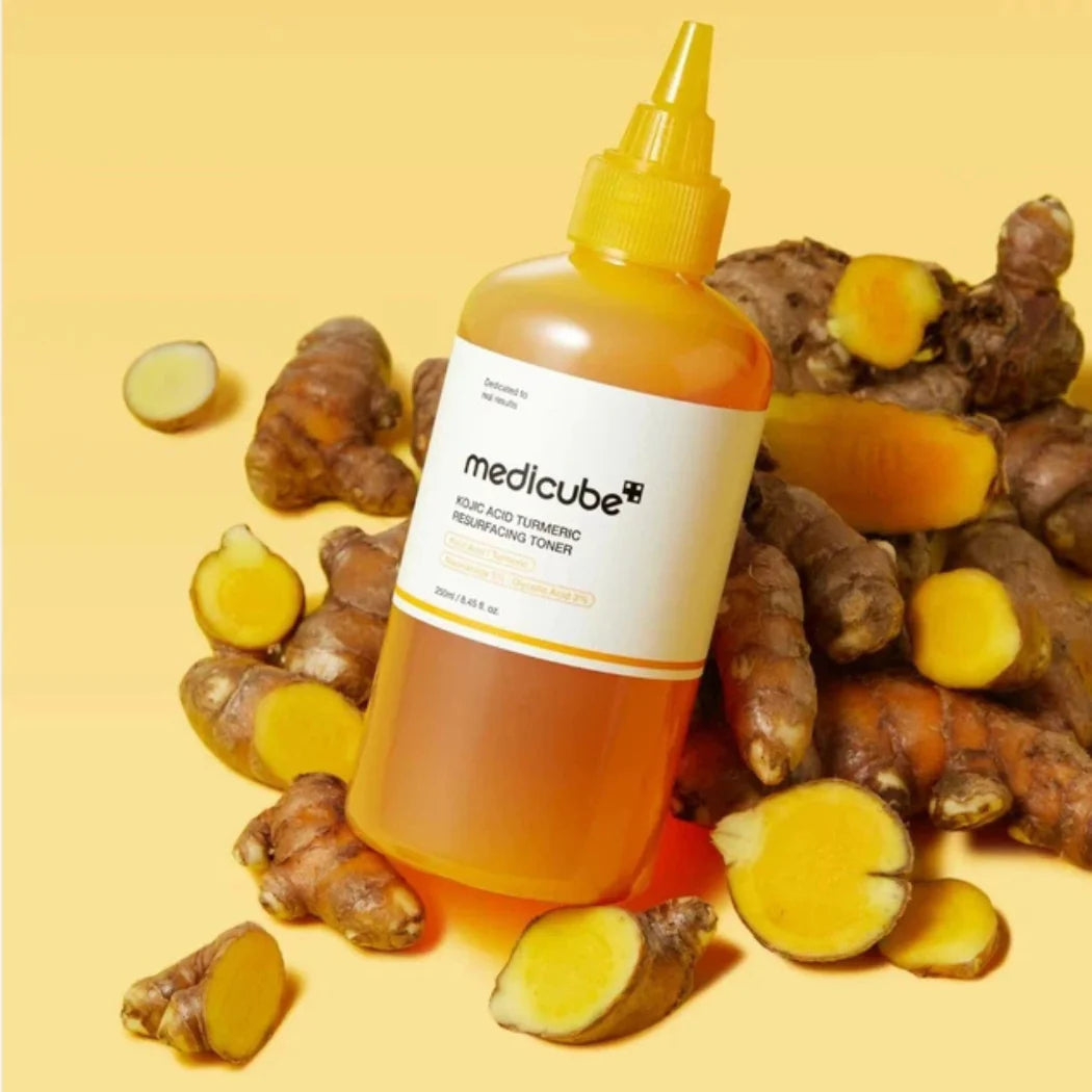 Medicube - Kojic Acid Turmeric Resurfacing Toner (250ml)
