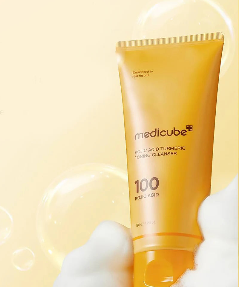 Medicube Kojic Acid Turmeric Toning Cleanser 120g