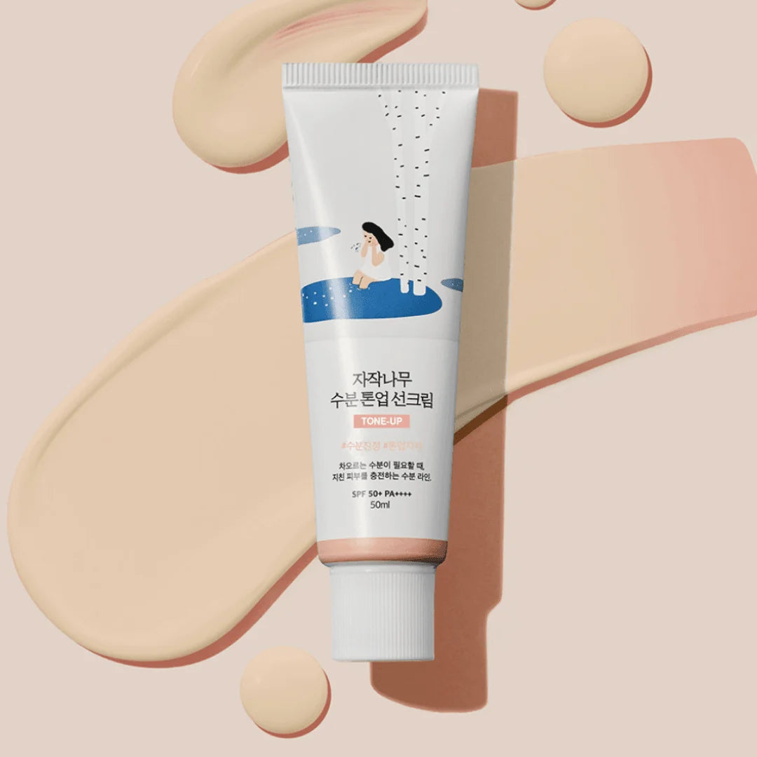 Round Lab Birch Juice Moisturizing Tone Up Sunscreen SPF 50+ PA++++ (50ml)