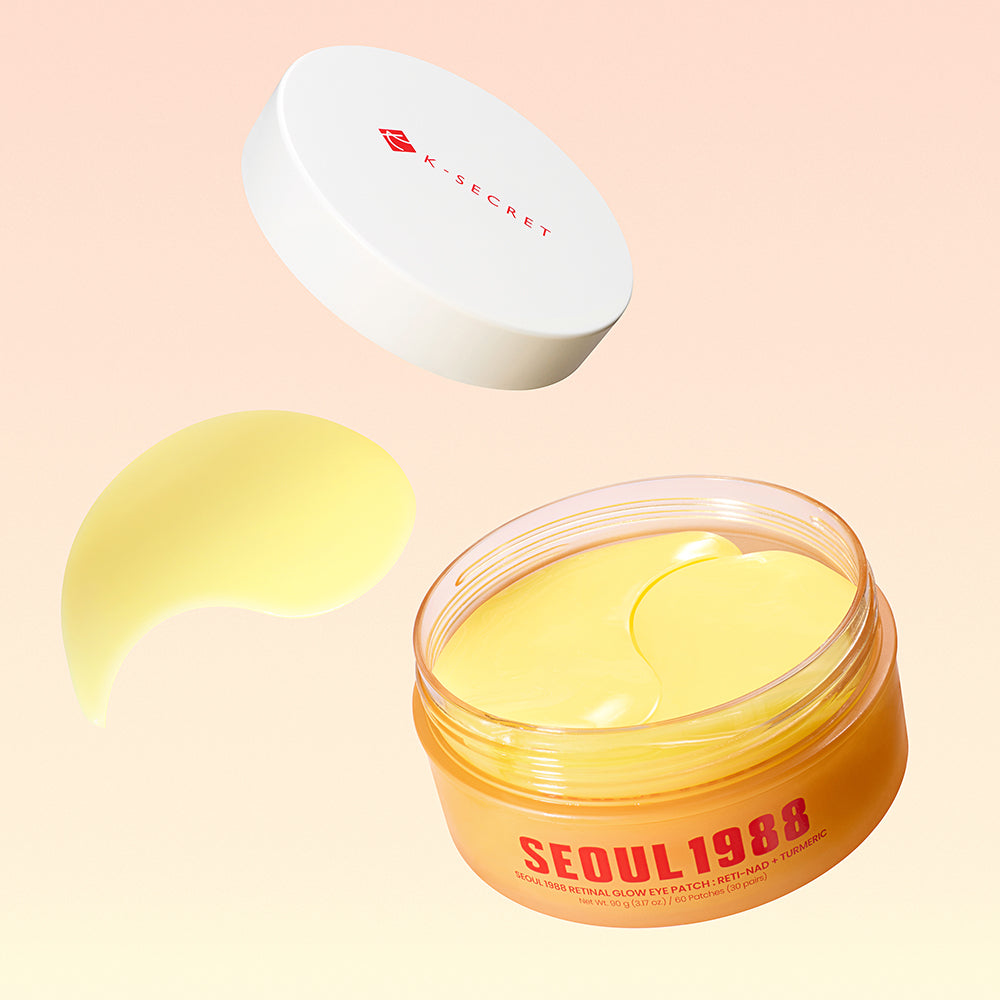 K-Secret Seoul 1988 Retinal Glow Eye Patch Reti-NAD+ & Turmeric (60 patches)