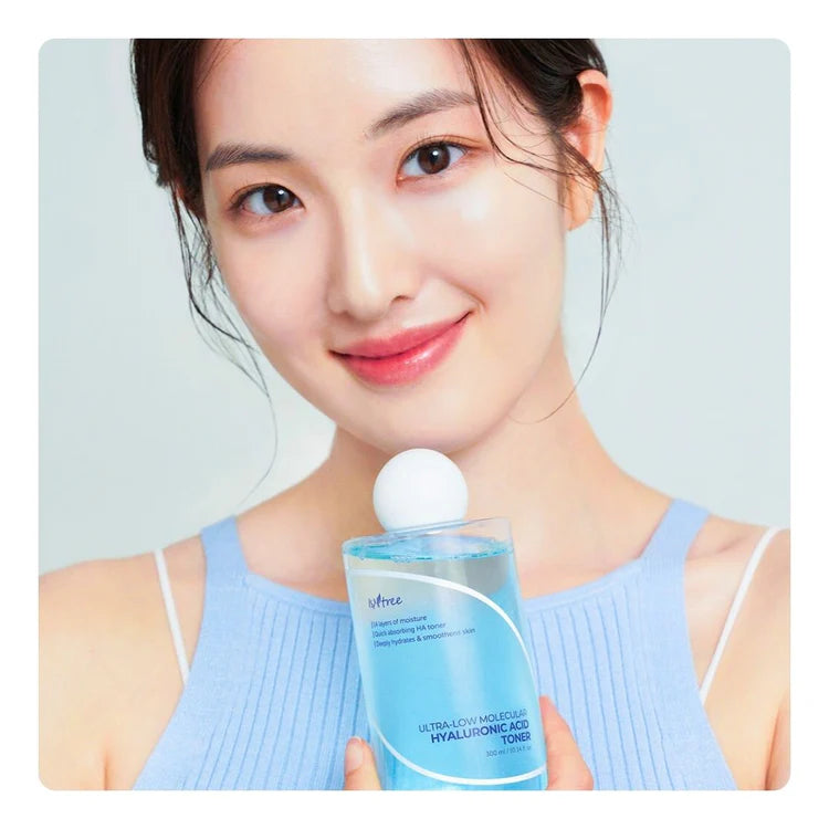 Isntree Ultra-Low Molecular Hyaluronic Acid Toner – 300 ml