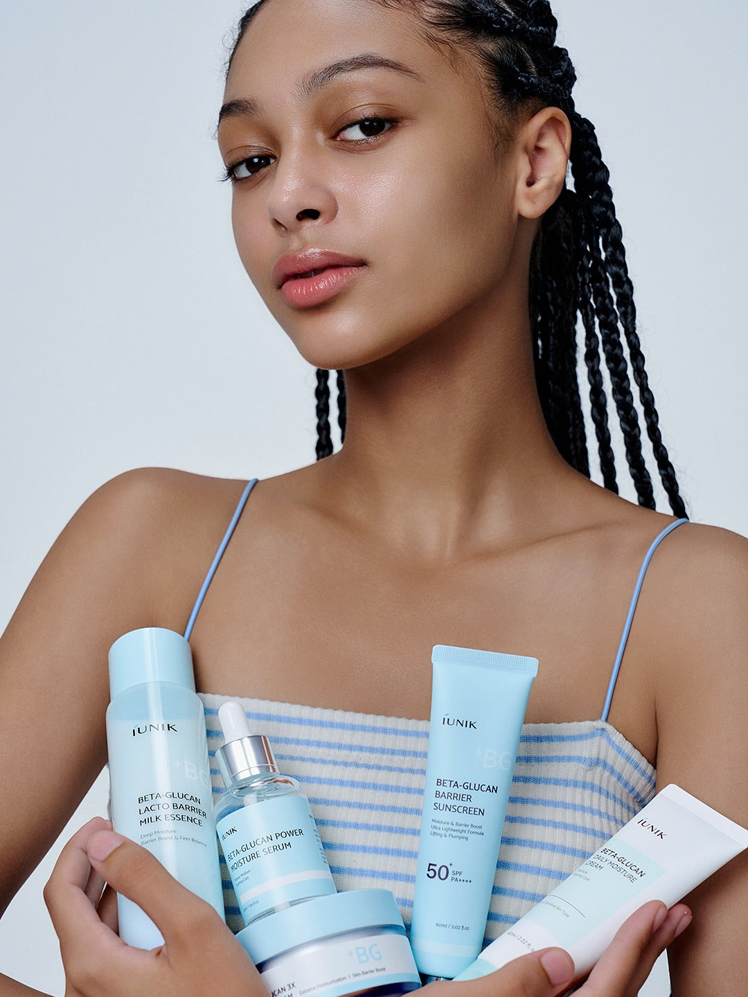 [iUNIK] Beta-Glucan Barrier & Deep Moisture Trio
