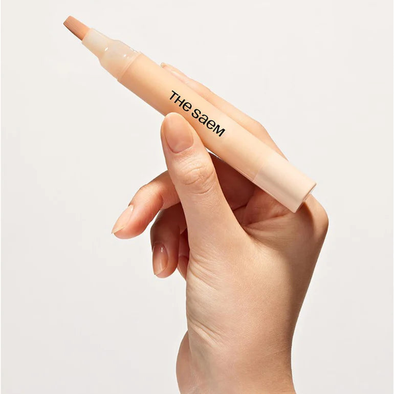 The Saem – Cover Perfection Pen Concealer 1.0 Clear Beige