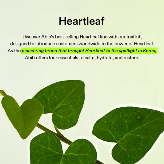 Abib – Heartleaf Calming Trial Kit