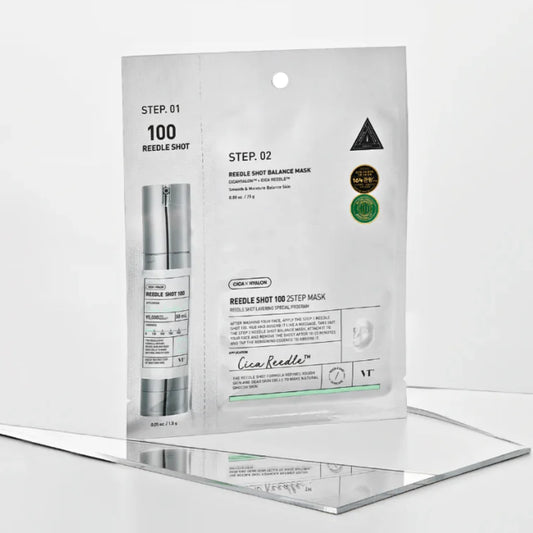 VT Reedle Shot 100 Two Step Mask | Mascarilla de Microagujas Coreana