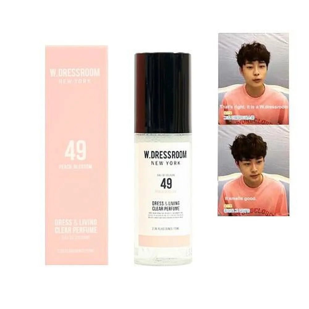 W.DRESSROOM No.49 Peach Blossom – Perfume para Ropa y Hogar (150 ml)
