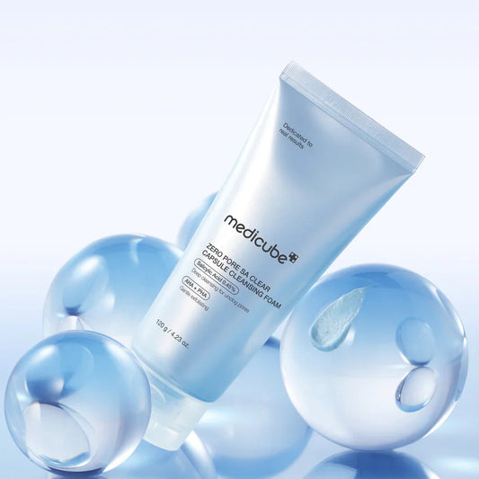 Medicube Zero Pore SA Clear Capsule Cleansing Foam (120g)