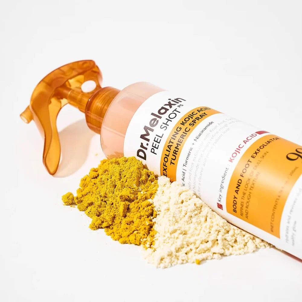 Dr. Melaxin Peel Shot Kojic Acid & Turmeric Body Spray (200ml)
