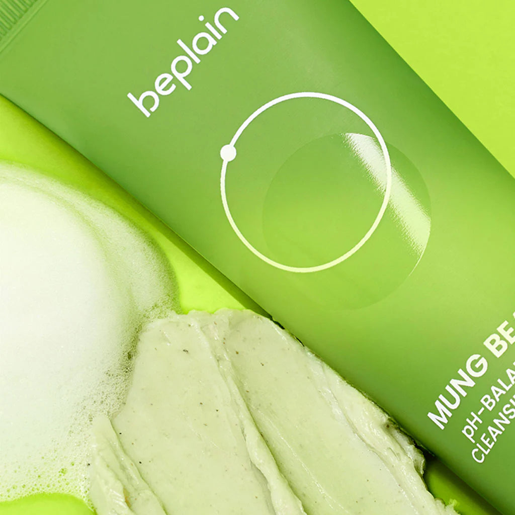 Beplain Mung Bean pH-Balanced Cleansing Foam – 80 ml