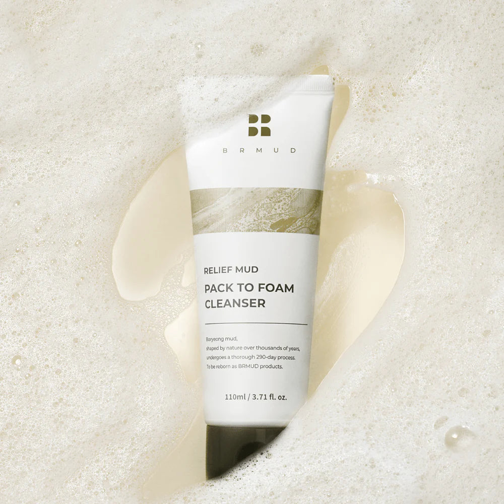 BRMUD Relief Mud Pack to Foam Cleanser 110ml