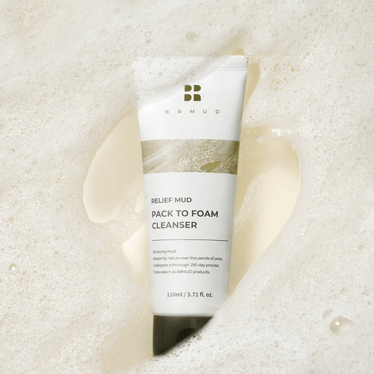 BRMUD Relief Mud Pack to Foam Cleanser 110ml