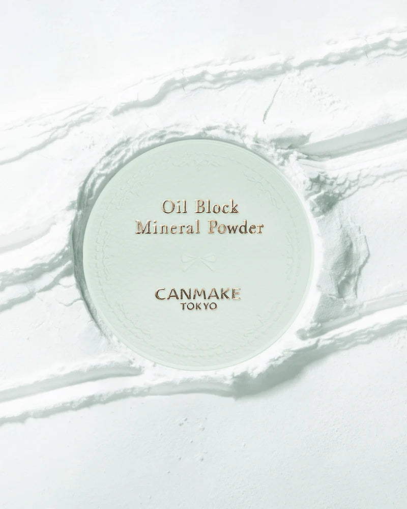 [Canmake] Oil Block Mineral Powder - C01 Fluffy Mint (3g)