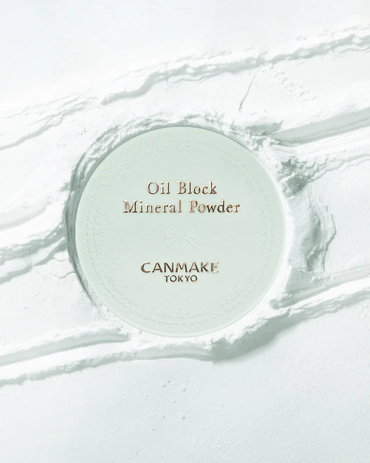 [Canmake] Oil Block Mineral Powder - C01 Fluffy Mint (3g)
